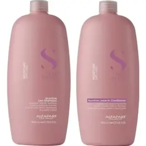 Kit Alfaparf Semi Di Lino Moisture Condicionador Shampoo