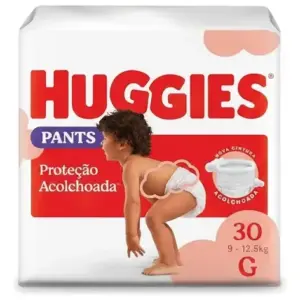 Fralda Infantil Roupinha Huggies Supreme Care G 30 Un