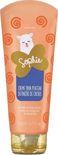 O Boticario Sophie Creme Pentear Definição De Cachos 200ml
