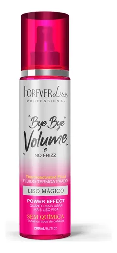 Bye Bye Volume e No Frizz Liso Mágico 200ml Forever Liss