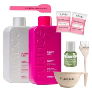 Kit Definitiva Power Liss 1 Litro Nuance Shampoo + Alisante