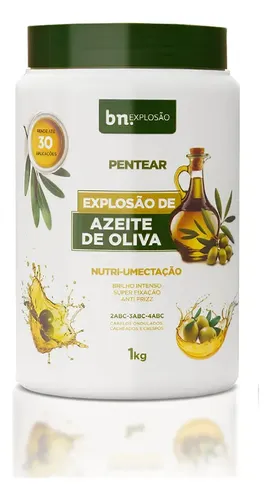 Creme de Pentear para Cachos BN. Explosão Azeite De Oliva 1Kg
