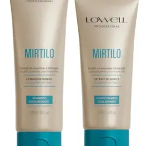 Kit Shampoo E Condicionador Lowell Extrato De Mirtilo P
