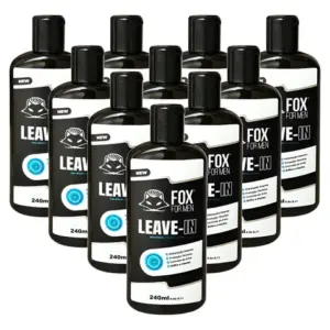 10 Leave In Fox For Men Modelador Hidratante E Anti Frizz