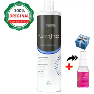 Escova Sem Formol Fusion Frizz Organic Semi Definitiva 1 Lt