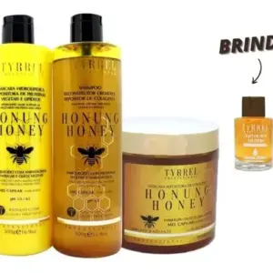 Tyrrel Kit Trio Honung Honey Tratamento Mel Capilar - 3x500g