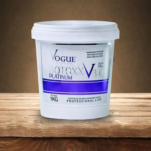 Vogue Cosmetics Btox Matizador Platinum 1kg