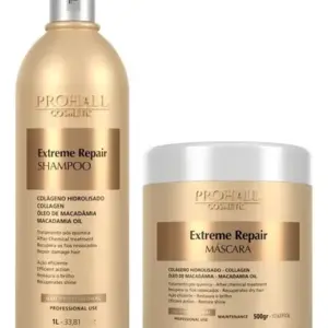 Shampoo 1l E Máscara 500g Ultra Nutritivo Prohall Cosmetic