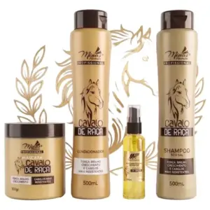 Kit Capilar Antiqueda Cavalo De Raça Minas Fórmula