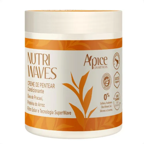 Creme De Pentear Nutri Waves 500g Ápice