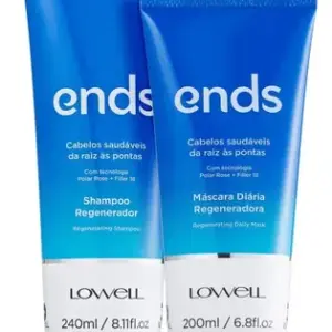 Lowell Ends Regeneração Shampoo 240ml + Máscara 200ml
