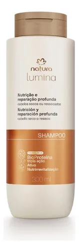 Lumina Natura Shampoo Nutrição e Reparação Profunda Cabelos Secos 300ml