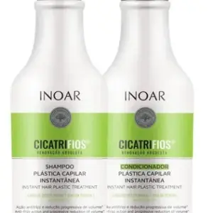 Kit Cicatrifios Shampoo 500ml + Condicionador 500ml Inoar