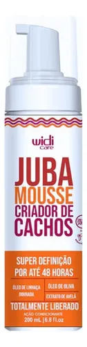 Mousse Criador De Cachos Juba Widi Care 200 Ml