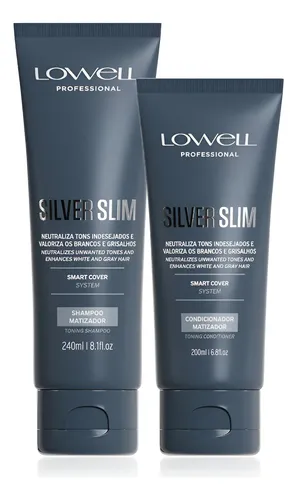 Lowell Sampoo Hidratante Silver Slim E Condicionador Kit