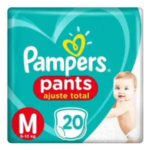 Fralda Pampers Pants Ajuste Total Descartável