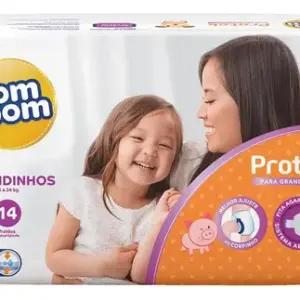 Fralda Pom Pom Protek Jumbo G Com 14un