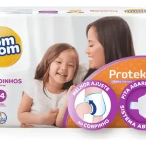 Fralda Descartável Pom Pom Protek Grandinhos Com 14