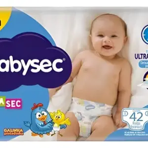 Fralda Babysec Ultrasec Galinha Pintadinha P 42 Unidades