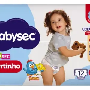 Fralda Babysec Ultra Sec Shortinho Jumbinho Xxg 8x12