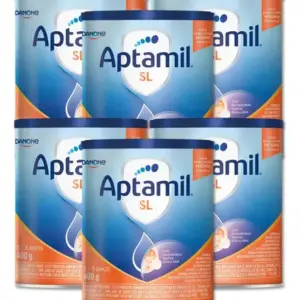 Kit 6 Aptamil Sl 800g Danone Fórmula Infantil Sem Lactose