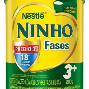 Nestlé Ninho Fases 3+ Ano Lata De 800g - 3 A 5 Anos
