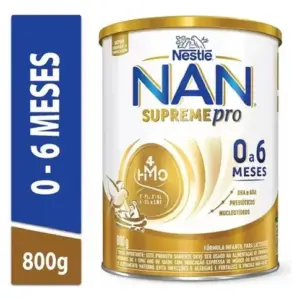 Fórmula Infantil em Pó Nestlé Nan Supreme Pro em lata 0 a 6 meses 800g