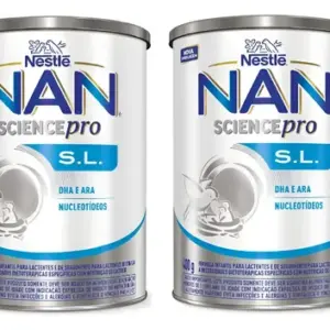Leite Infantil Nestlé Nan S.l. 400g Lata Kit 2 Un