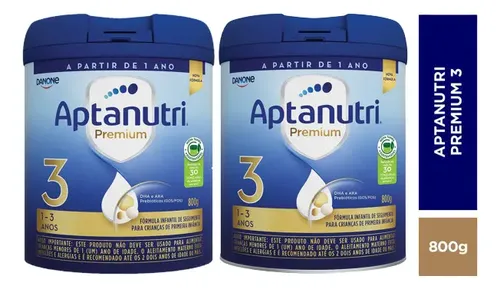 Kit 2 Aptanutri Premium 3 800g