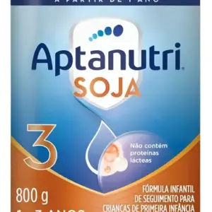 Aptanutri Soja 3 Fórmula Infantil 800g Danone 1 A 3 Anos