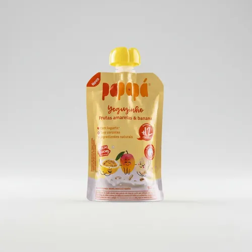 Yoguzinho Papapá De Frutas Amarelas E Banana 100g