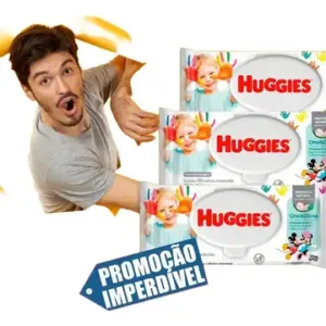 Lenço Umedecido Huggies One Done C/48 Unidades