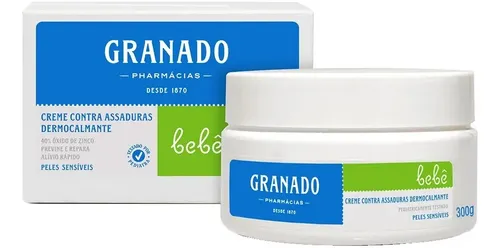 Assadura Bebê Granado Creme Pomada Dermocalmante Pele 300g