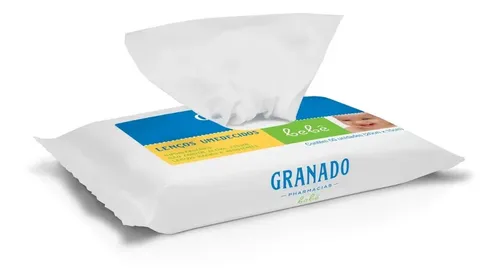 Lenco Umedecido Granado Baby Tradicional C/50un