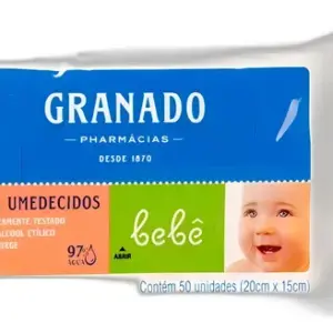 Toalhas umedecidas Granado bebê 50 u