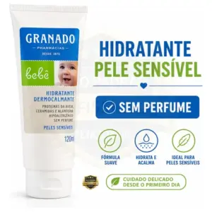 Hidratante Granado Bebê Sem Perfume Pele Sensível 120ml
