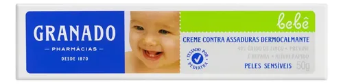 Assadura Bebê Pomada Creme Granado Peles Sensíveis Dermo