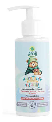 Hidratante Infantil Próimuni Verdi Natural para a Pele Sensível
