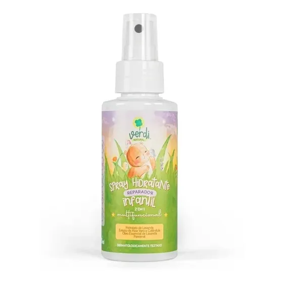 Spray Hidratante Com Extrato De Aloe Vera Verdi Natural ®