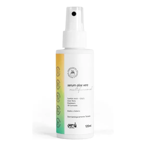 Sérum Aloe Vera Multifuncional C/ Ácido Lático Verdi Natural