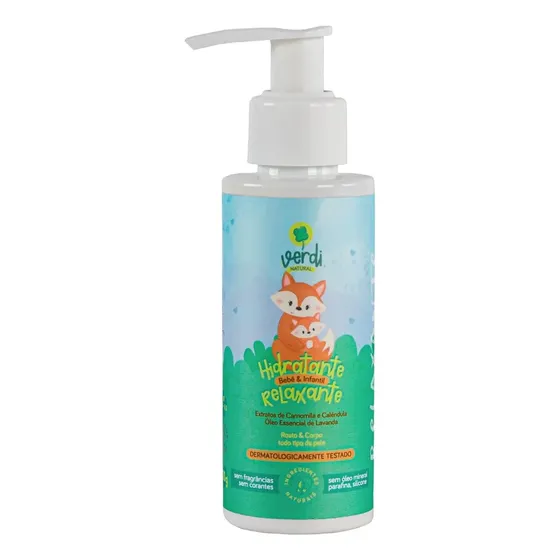 Hidratante Natural Relaxante Para Bebê Verdi Natural ®