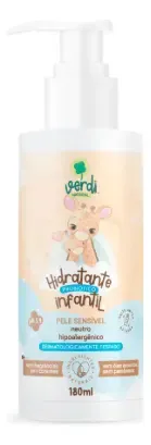 Loção Hidratante Infantil Probiótico Neutro Verdi Natural