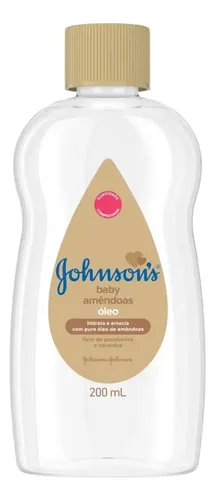 Óleo de Amêndoas Johnson's Baby 200ml