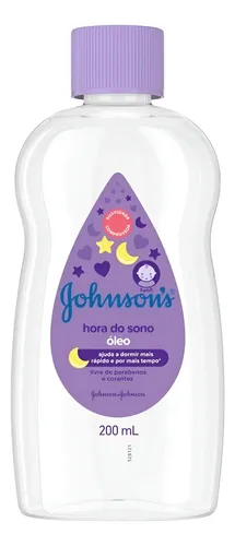 Óleo Hidratante Johnson S 200ml Hora Do Sono