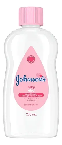 Óleo De Bebê Corporal Puro Regular Johnson's Baby 200ml