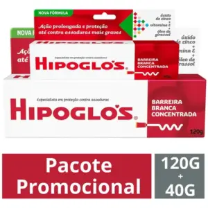 Kit Creme Preventivo Contra Assadura Hipoglós 120g + 40g