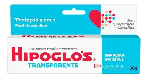 Creme Pomada De Assaduras Bebê Transparente Hipoglós 30g