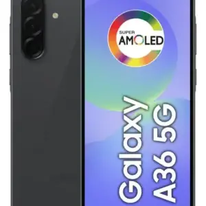 Smartphone Samsung Galaxy A36 5g 128gb 6gb Ram Câmera Tripla De Até 50mp Selfie De 12mp Ip67 Super Amoled 6.7'' Nfc Recursos Ai Android E Segurança Snapdragon - Preto
